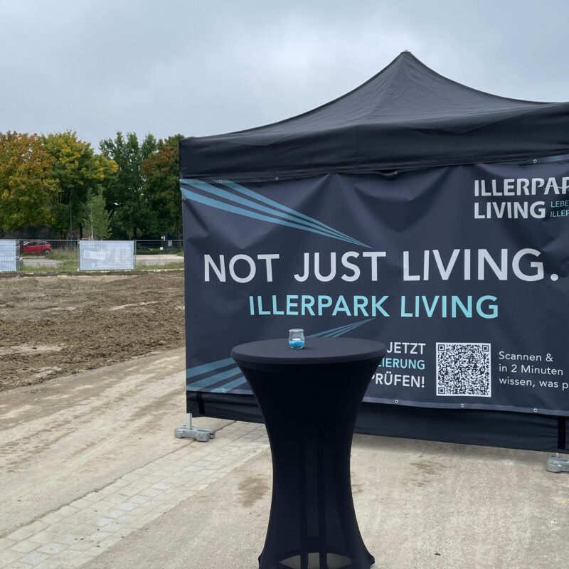 Spatenstich Illerpark Living Neu-Ulm Ludwigsfeld VÖLK Immobilien