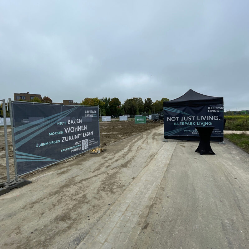 Spatenstich Illerpark Living Neu-Ulm Ludwigsfeld VÖLK Immobilien