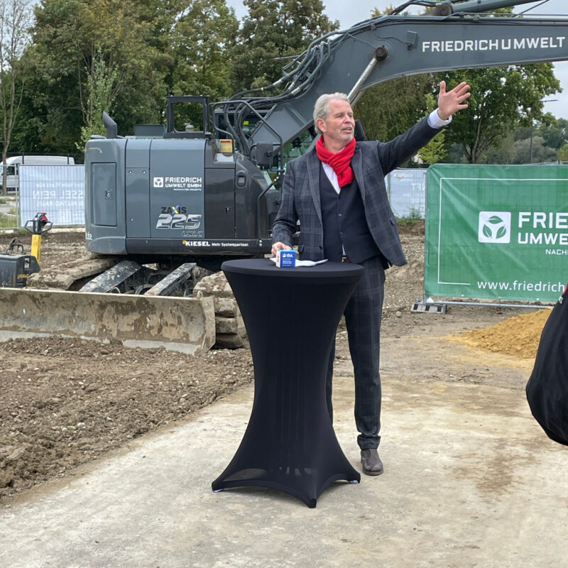 Spatenstich Illerpark Living Neu-Ulm Ludwigsfeld VÖLK Immobilien
