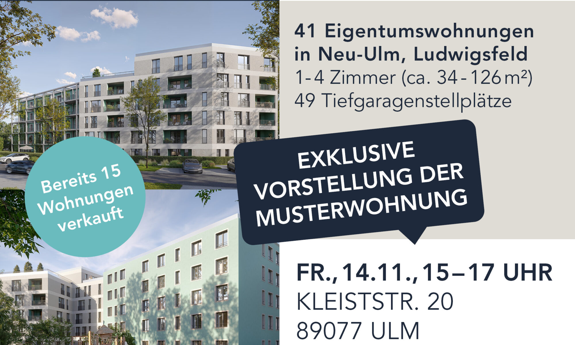 Besichtigung Musterwohnung Illerpark Living