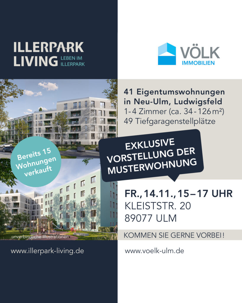Besichtigung Musterwohnung Illerpark Living